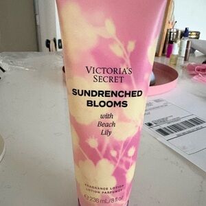 Victoria's Secret Sundrenched Blooms Lotion - Pink and Yellow